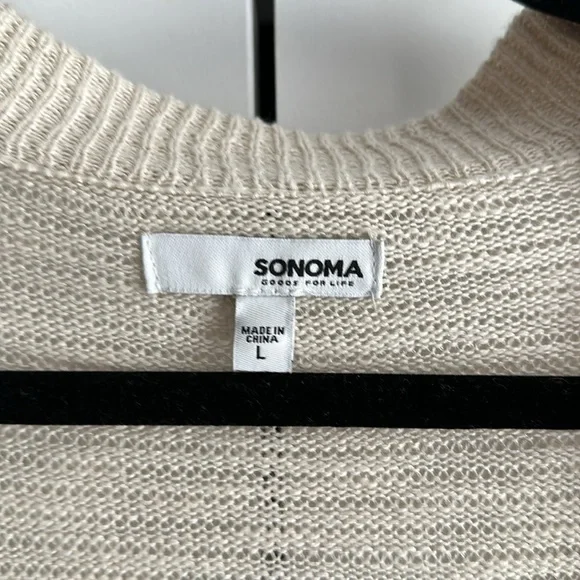 WOMENS SONOMA OPEN FRONT OMBRÉ CARDIGAN - Picture 2 of 6